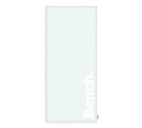 Bench Beach and Sauna Towel Light Blue 100% Cotton Velour with Hanger