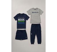 Bench Boy's 4-Piece T-Shirts, Short & Jogger Set in Navy | Size: 18-24 m Bench Navy 18-24 m