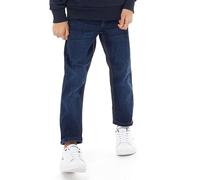 Bench Boys Childrens Skinny Stretch Slim Fit Denim Jeans Adjustable Inner Waistband Boys Childrens Skinny Stretch Slim Fit Denim Jeans Adjustable Inner Waistband Dark Wash 11-12