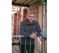 Bench Mens Charcoal Albany Quarter Zip Fleece