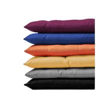Bench Cushion 2/3 Seat 8Cm Thick Indoor-Outdoor 100/120 Cm Cotton Home Garden Bench Cushion for Patio Swing Dining Table Wooden Sofa (100 X 40 Cm Orange)
