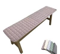 Bench Cushion Indoor 120cm/100cm/180cm/80cm/150cm x 30cm/35cm/40cm Outdoor 2/3 seater Non-Slip Seat Pad for Bay Windows, Garden Patio, Long Chairs, Swings & Porch Furniture(Light Violet,40x140cm)