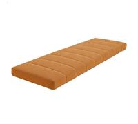 Bench Cushion Indoor Comfort 6.5cm Thick,Window Seat Cushion 40x100cm | Bench Cushions 2 Seater,Non-Slip Washable Pad with Removable Cover & Zipper,Pallet Cushions,For Bay Window Entryway Chair