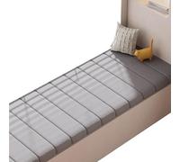 Bench Cushion Indoor Kitchen 120cm/100cm/140cm/150cm 2/3 Seater Seat Cushions 150 x 40 120 x 30 Velvet Window Cushion Anti-cat Scratch with Zipper and Non Slip Bottom(Light Grey,80x45cm x6cm Thick)