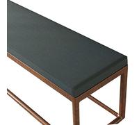 Bench Cushion Indoor Seat Pad 90/100/120/150/160 Cm Furniture, High Density Memory Foam, Linen Washable, Non-Slip For Shoe Rack, Window, Piano, Dining(Blue,110x30x5cm)