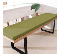 Bench Cushion with Ties - 150x35 cm, 3 cm Thick Foam Pad - Long Seating Cushion for Swing, Dining Bench, Kitchen, Bay Window, Garden Use