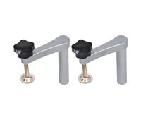 Bench Dog 2PCS 0.8in 20mm Holdfast Dog Hole Clamp, Adjustable MFT Table Stainless Steel Hold Down Clamps for Woodworking Tools