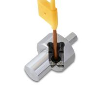 Bench Dog Hole Chamfer Reamer Tool, T10 Alloy Blade, Stainless Steel Construction, ORX Plus Tools 2PCS Deburring Chamfer Tool Set, Countersink Drill Bit for 20mm Dog Hole