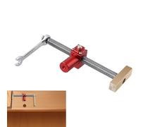 Bench Dogs Woodworking | Quick Adjustable Aluminum Alloy Portable Tool,Track Saw Clamps - for Bench Miter Panel Pipe Welding Door Window Drawers Cabinets Furniture