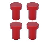 Bench Dogs Workbench Pegs 4 Pcs Aluminum Alloy High Strength Woodworking Desktop Stop Tenon for Stable Fixing and Limiting Wooden Boards (Red)