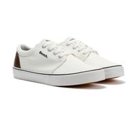 Bench Mens Donnie Canvas Trainers White 9