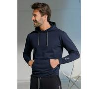 Bench Drawstring Hoodie Navy Marl