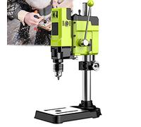 Bench Drill Press Pillar Drill Machine with Vise - Electric Benchtop Stand for Home DIY Tools, Workbench Repair Tool Holder