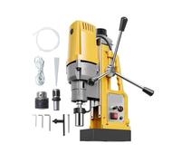 Bench Drill Press Pillar Drill Magnetic Drill Boring Diameter Portable Electric Mag Drill Press Drilling Machine for Metal Surface Industrial Improvement(1400W 50mm)