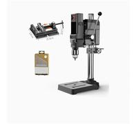 Bench Drill Press Pillar Drill Mini Benchtop Drill Press Precision Drilling Milling Machine Home Multi -Functional Bead Tool Portable Driller(1050W with Vise)