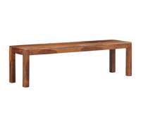 Bench Entrance Hallway Bench Dining Bench Seat Grey Solid Sheesham Wood vidaXL
