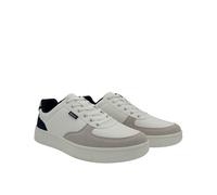 Bench Grainger Mens White/Grey Trainers - Size UK 12