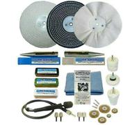 Bench Grinder Metal Polishing Kit Steel & Stainless Steel 23pc 8" x 1" Pro-Max