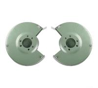 Bench Grinder Safety Guard 6 Inch Protective Cover Inner Outer Shields for 150 Type Grinding Machine, Robust Iron Construction Debris Flying, For Easy Installation