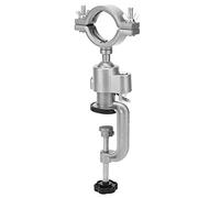 Bench Grinder Stand, Angle Grinder Holder Drill Press Stand Universal Aluminum Alloy Clamp Bracket Power Tool Electric Drill Stand Bench Vises Clamp Grinder Holder