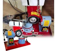 Bench Grinder, Woodworking Gear Grinding Machine, 550W, Precision Scale, Waterproof Switch, Dry and Wet Gear Grinding