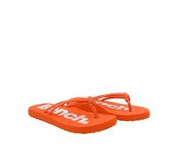 Bench Invisia Womens Sun Kissed Coral Flip Flops - Orange - Size UK 8