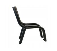 Bench Legs Bench Frame Garden Bench Park Bench Steel Black WIEN 2 Pieces