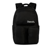 Bench. leisure backpack laptop backpack with laptop compartment Solid Backpack Black