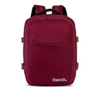 Bench. leisure backpack laptop backpack with laptop compartment Solid Backpack Blackberry Red