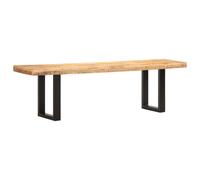 Bench Living Room Entryway Hallway Dinner Bench Garden Bench Seat Steel vidaXL