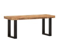 Bench Living Room Entryway Hallway Dinner Bench Garden Bench Seat Steel vidaXL