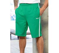 Bench Logo Print Sweat Shorts Green