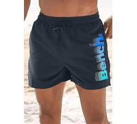 Bench Logo Print Swim Shorts Navy