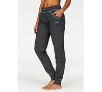 Bench. Loungewear Contrasting Seam Jogging Pants Grey