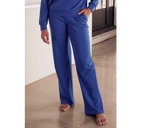 Bench. Loungewear Elasticated Waist Wide Leg Joggers Blue