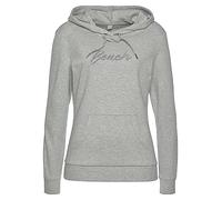 Bench. Loungewear Hooded Sweatshirt Light Grey