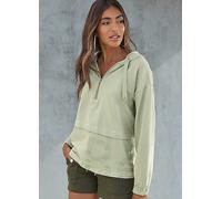 Bench. Loungewear Logo Print Hoodie Pistachio