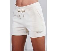 Bench. Loungewear Logo Print Shorts Ecry