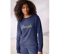 Bench. Loungewear Logo Print Sweatshirt Navy