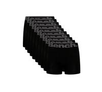 Bench Men’s 10 Pack Boxer Briefs-Comfortable Cotton Underwear Multipack for Men Breathable Boxers Shorts with Elastic Logo Waistband Designer Style Trunks, Underpants & Clothing Gift Set Black XXL