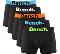 Bench Men’s 5 Pack Boxer - Mens Cotton Boxers & Boxer Shorts Multipack, Elastic Waistband Underwear for Men, Designer Mens Underpants & Trunks, Men’s Underwear Gift Set Black 4XL