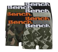 Bench Men's Boxer Shorts, 7 Pack, Multicolour, Printed Waistband, Cotton Blend (UK, Alpha, XL, Regular, Regular)