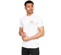 Bench Mens Cometer Short Sleeve Slim Fit Polo Shirt - White - M