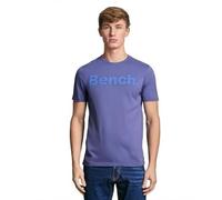 Bench Mens Shorts Sleeve Logo Crew Neck Cotton T Shirt Tee Top Mid Blue XL