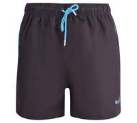 Bench Men's Stretch Swim Trunks with Lining - Long Beach Shorts for Swimming, Swimwear Costume Grey L