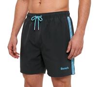 Bench Men's Stretch Swim Trunks with Lining - Long Beach Shorts for Swimming, Swimwear Costume Grey S