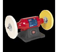 Sealey Bb2002 Bench Mounting Buffer/Polisher 200Mm 550W/230V
