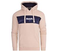 Bench Original Mens Designer Classic Full Zip Thru Hoodie Hooded Sweatshirt Jacket Jumper Solid Stone L