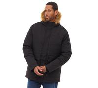Bench Original The Ultimate Men's Padded Parka Jacket - Black - Size XL - Black - Adult