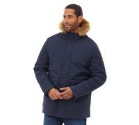 Bench Original The Ultimate Men's Padded Parka Jacket - Navy - Size L - Navy - Adult